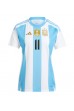 Argentina Angel Di Maria #11 Fotballdrakt Hjemme Klær Dame Copa America 2024 Korte ermer